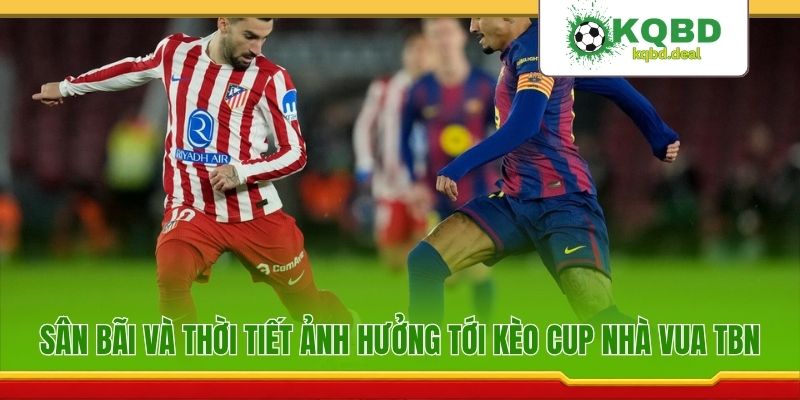 Sân bãi và thời tiết ảnh hưởng tới kèo cup nhà vua TBN